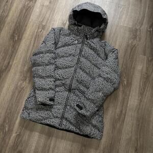 Vintage Marmot 700 Fill Puffer Jacket Black and White